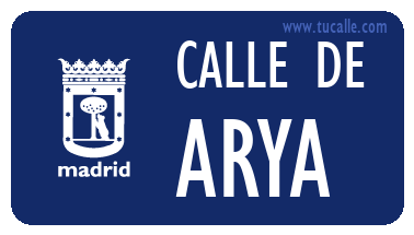 cartel_de_calle-de-Arya _en_madrid